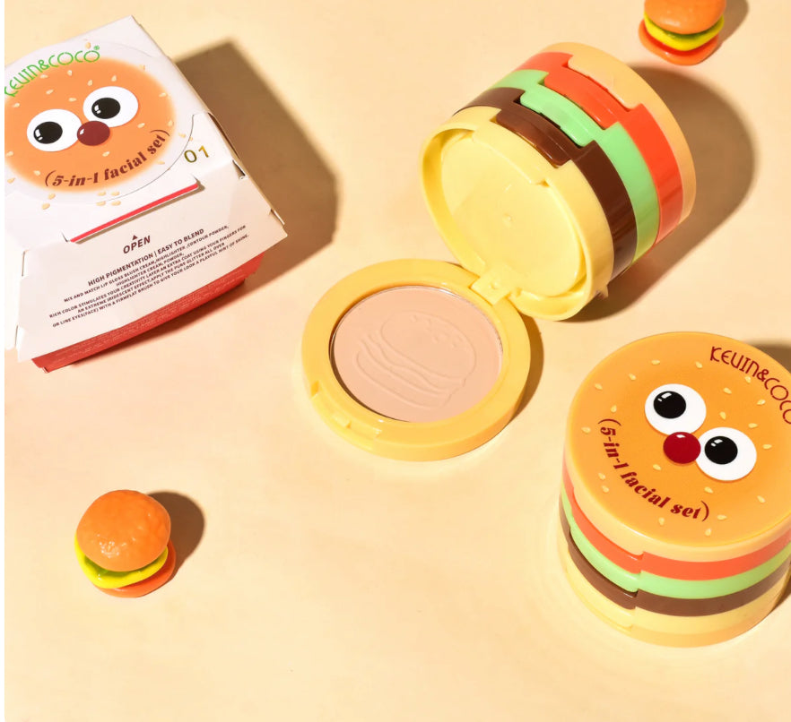 Maquillaje Set Facial 5 EN 1