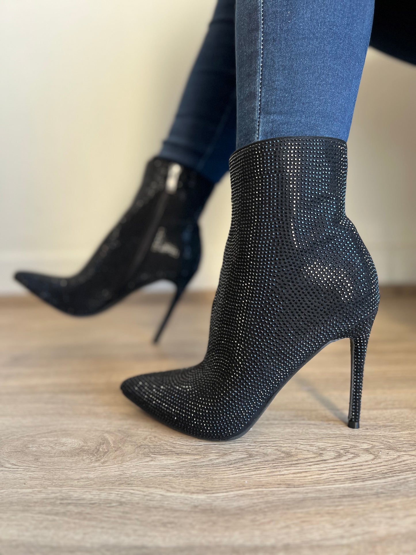 Botin Brillos taco fino Ac-900