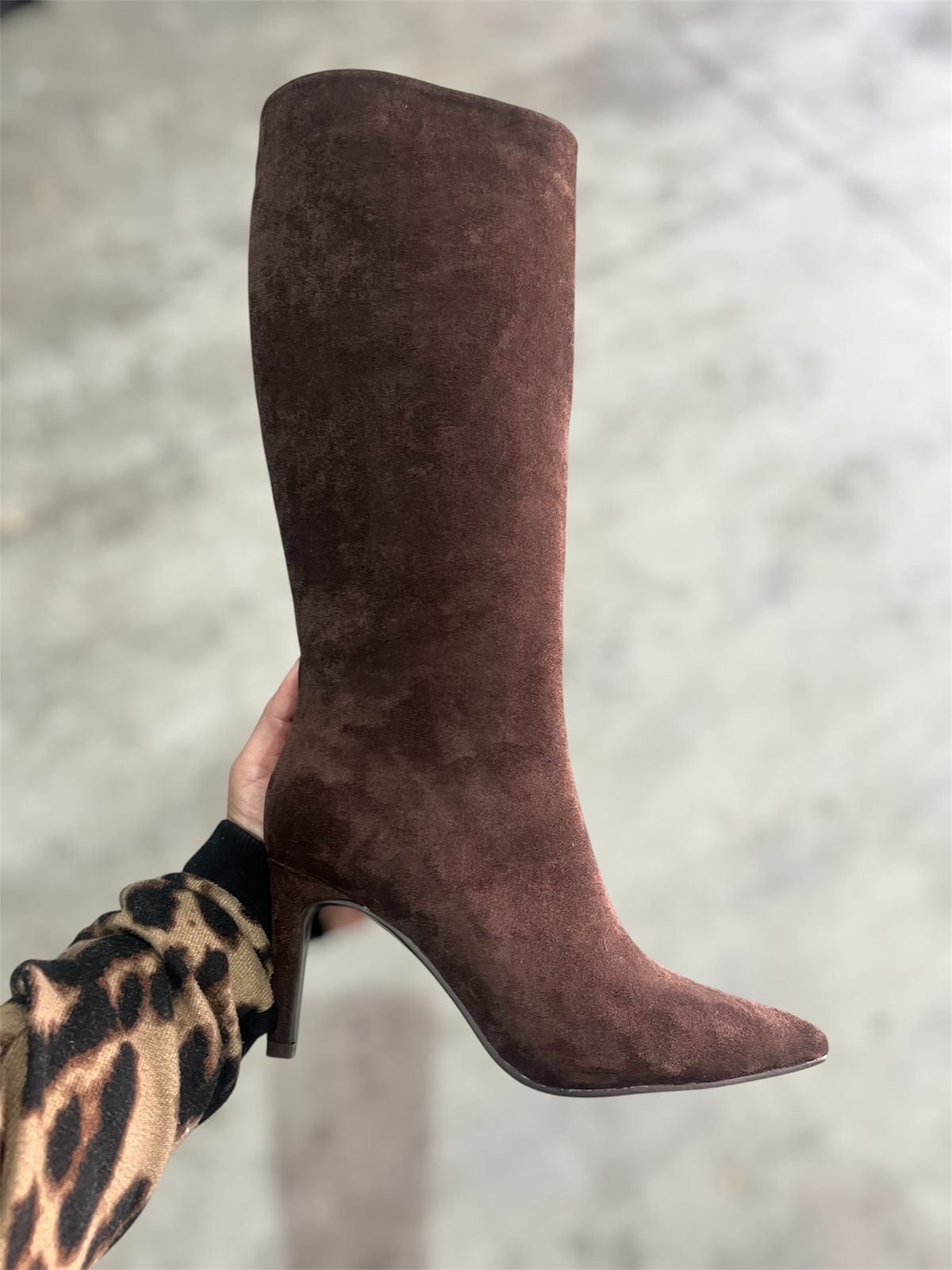 Bota Gamuza Chocolate