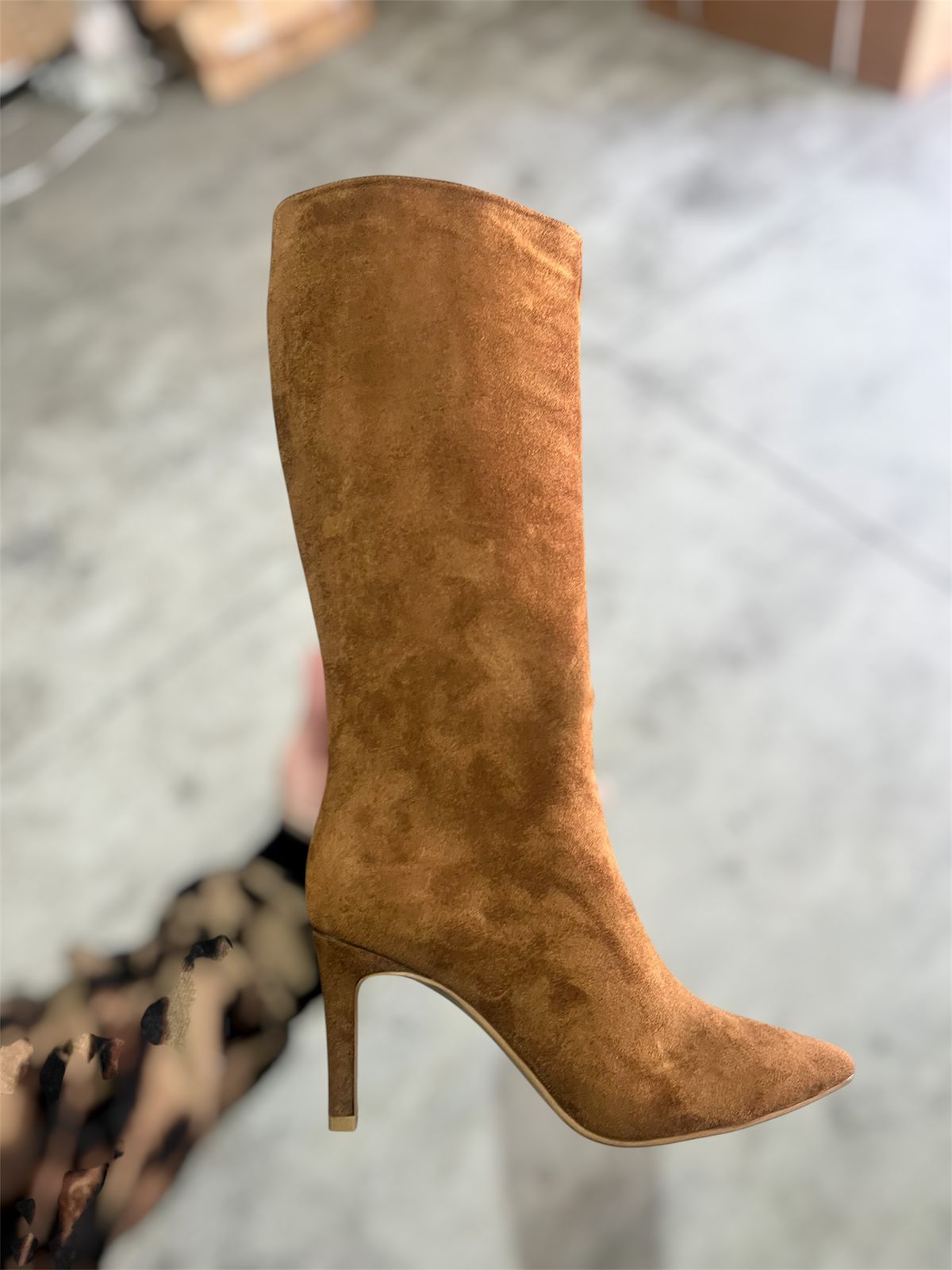 Bota Gamuza Camel