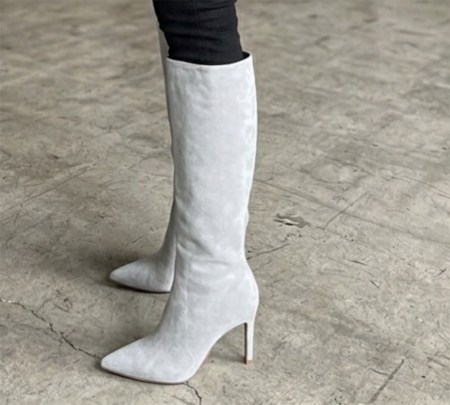 Bota Gamuza Gris